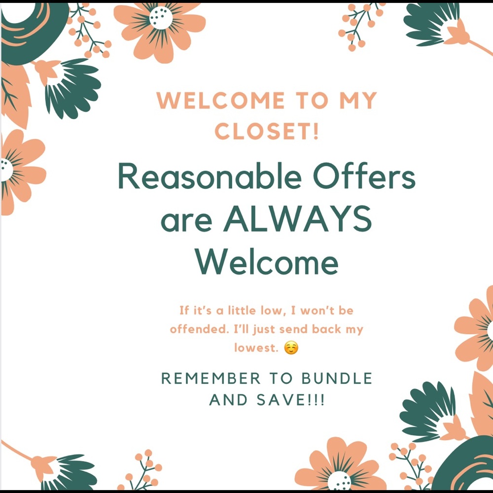 Reasonable Offers Welcome! 🛍🎀😊